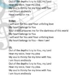 Out of the Depths lyric2