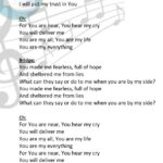 You Are My Everything lyric2